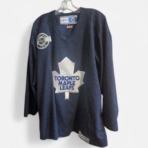 Toronto Maple Leafs Made in Canada Center Ice CCM Blue Jersey XL